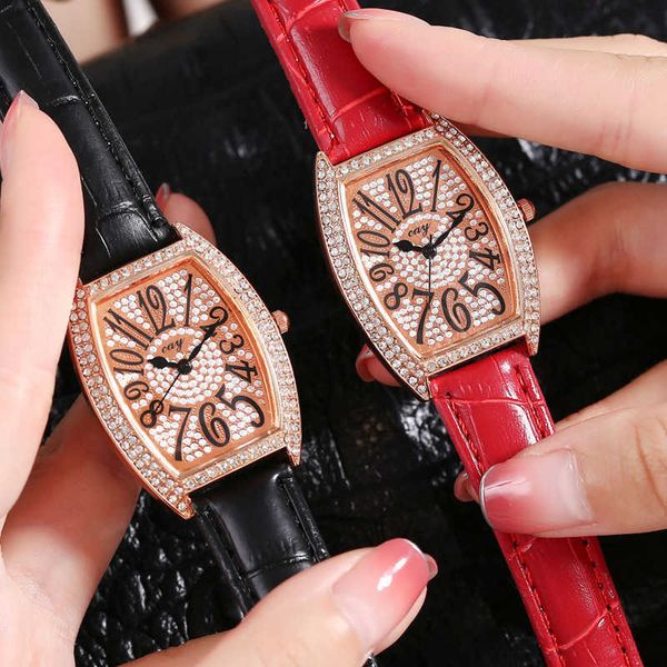 

lady watch women's watch fashion starry sky diamond digital watch casual belt quartz watch, Slivery;black