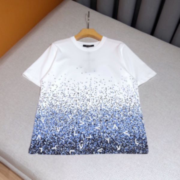 

23ss early spring men's t shirts italy paris men women high street fashion short sleeves os t-shirts summer breathable tee l0523, White;black