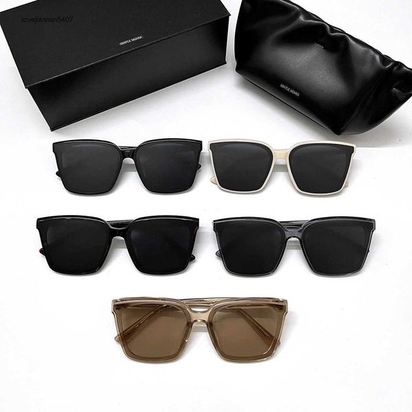 

2023fashion sunglasses 55% retailgm sunglass women's uv protection street si net red square plate teg driving a, White;black