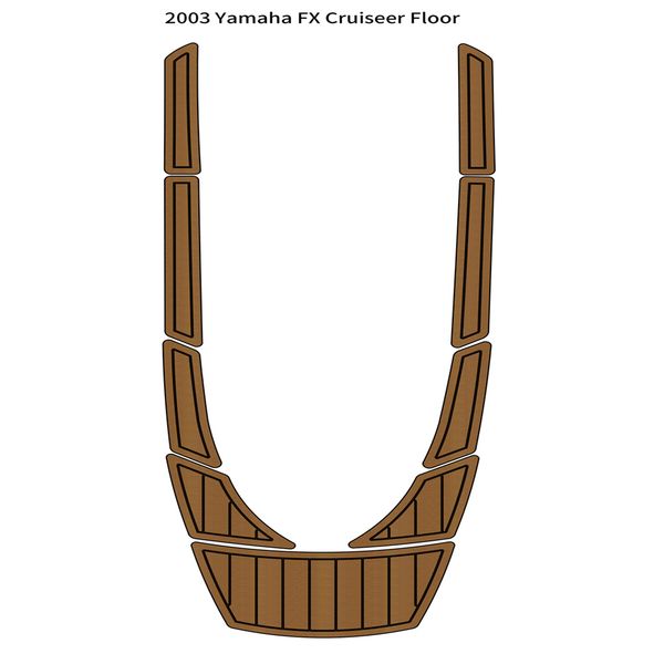 

2003 yamaha fx cruiser floor pad boat eva foam faux teak deck floor mat flooring