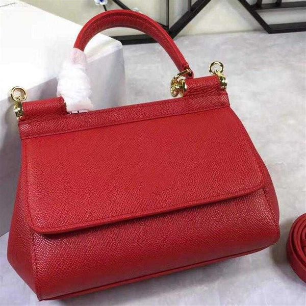 

yuchengbags 20222021 new 20cm miss sicily mini bag palm print multicolor calfskin leather fashion temperament handbag shoulder mes299p