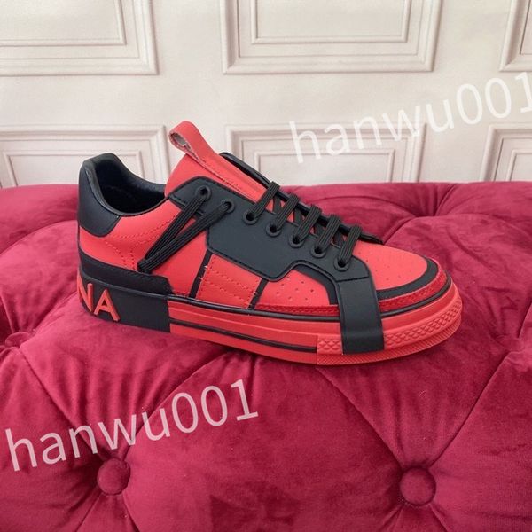 

2023 new luxury women's youth fashion shoes men's leather training shoes women's men's fashion fashion casual sports sho, Black