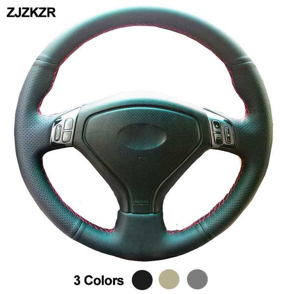

steering wheel covers car auto steering-wheel cover for subaru forester 2005 - 2007 outback legacy 2005 - 2007 braid on the steering wheel v