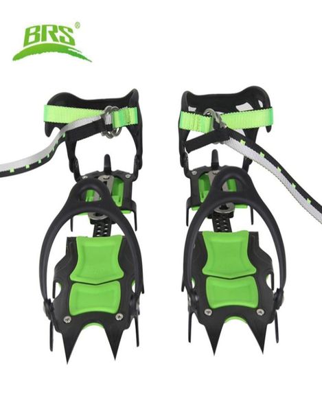

cords slings and webbing brs 14 teeth claws crampons shoes ice snow non slip cover gripper manganese steel outdoor ski climbing 222504206