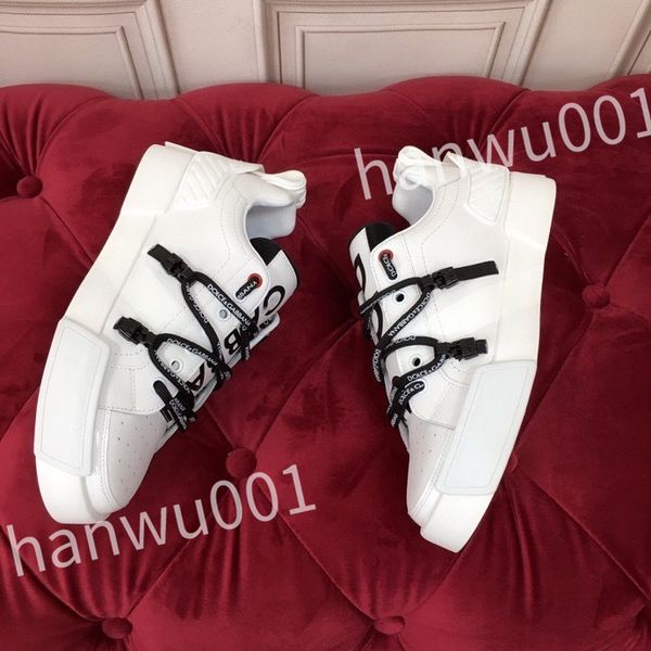 

new luxury women's youth fashion shoes men's leather training shoes women's men's fashion fashion casual sports shoes, Black
