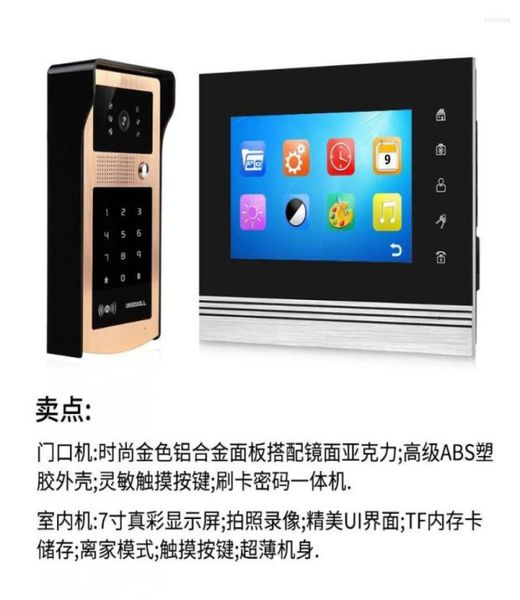 

video door phones 7 inch id cardpassword access control phone xslv70kids2626138