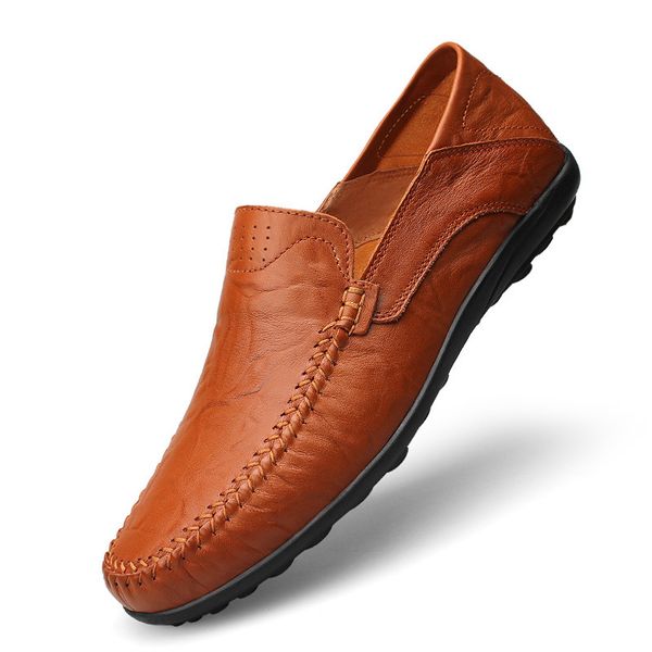 

designer men women casual shoes mens slip-on womens leather solid color green blue outdoor sneaker trainers, Black