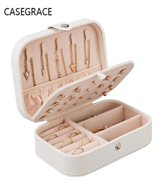 

girl039s earrings board jewelry box makeup earrings ring storage box 2111057227290, Black