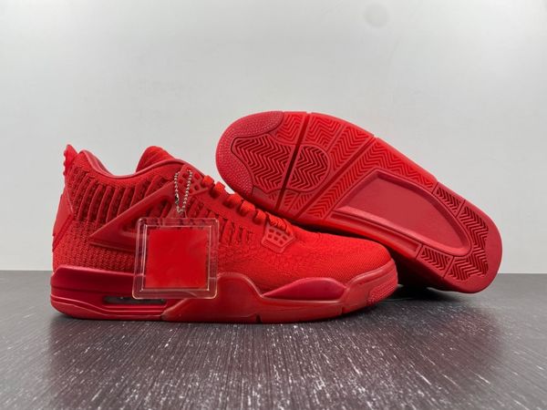 

basketball shoes fly university red 4s men designer aq3559-600 sneakers