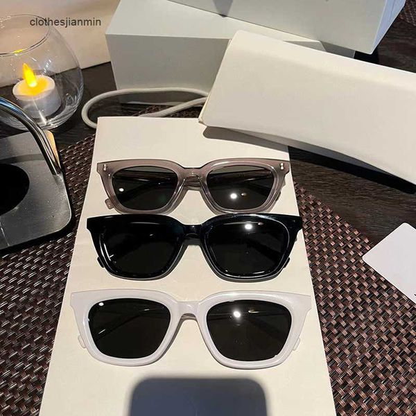 

2023 luxury fashion sunglasses factory% 80 retail women's internet celebrity with the same gm sunglass ins uv ristant high-quality new, White;black