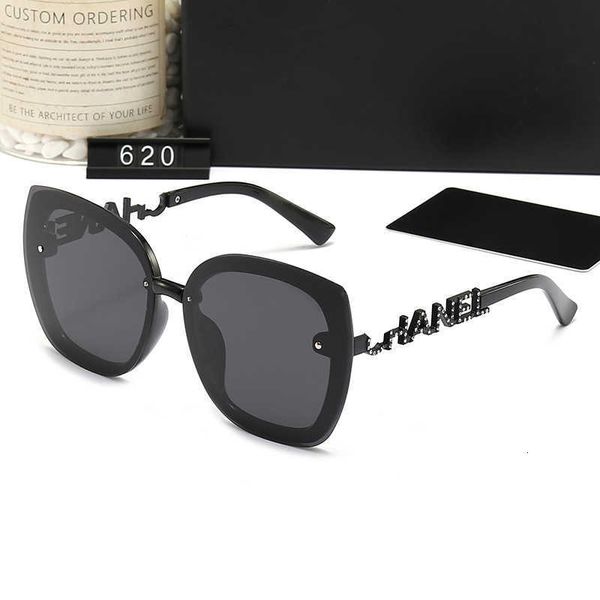 

Designer Fashion luxury cool sunglasses New Super high quality Sunglasses Women's Polarized Trend Korean Edition Large Frame UV Protection Glasses with logo box