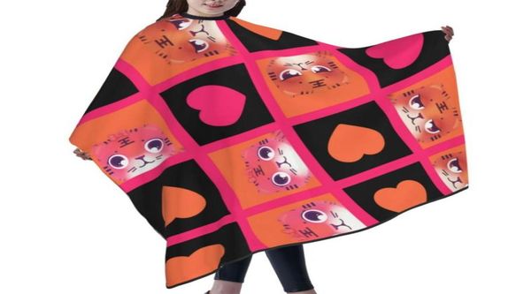 

professional barber cape polyester hair cutting salon cape water and stain resistant apron cutting hair lovely tiger1358727