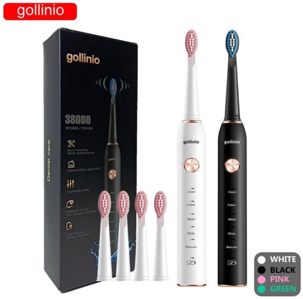 

whole electric toothbrush usb fast charging replacement head whitening drop deliver within 24 hours gl114109ru 2207279867715