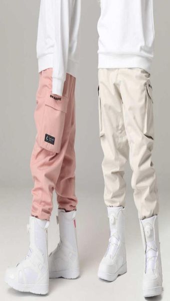 

skiing bib pants fashion snowboarding for men women coup outdoor windproof waterproof warm snow bib work trousers l227486012