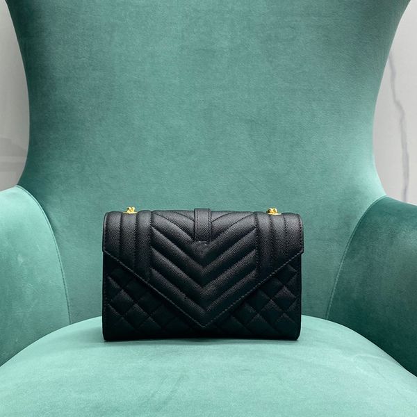 

designer flap bags luxury chain bag cowhide shoulder handbag 21cm high imitation crossbody bag with box zy022