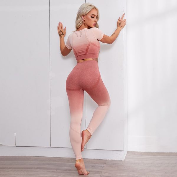 

seamless yoga pants high waist quick dry lifting hip fitness sports yoga clothing