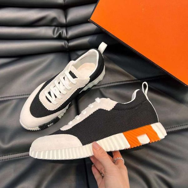 

fashion brand men dress shoes depart soft bottom running sneaker italy famous low grid leather designer breathable outdoor casuals non-slip, Black