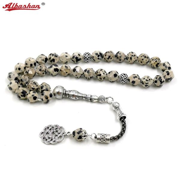 

bangle tasbih speckled stone rhombus 33 45 66 99 beads bracelet misbaha muslim eid gift turkish design, Black