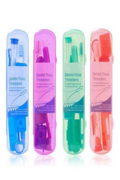 

toothbrush orthodontic dental care kit toothbrush foldable mirror inter box oral tools 03121602786