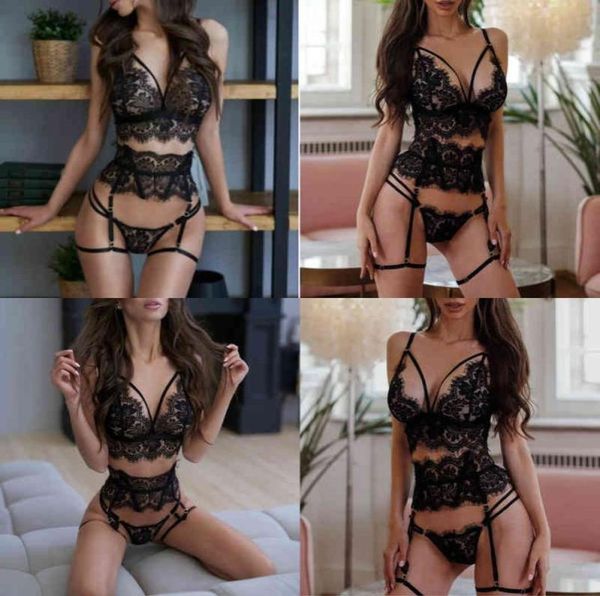 

nxy underwear women039s bra and panty set bra erotic lingerie transparent lace erotic lingerie thong garter belt 8197402, Red;black