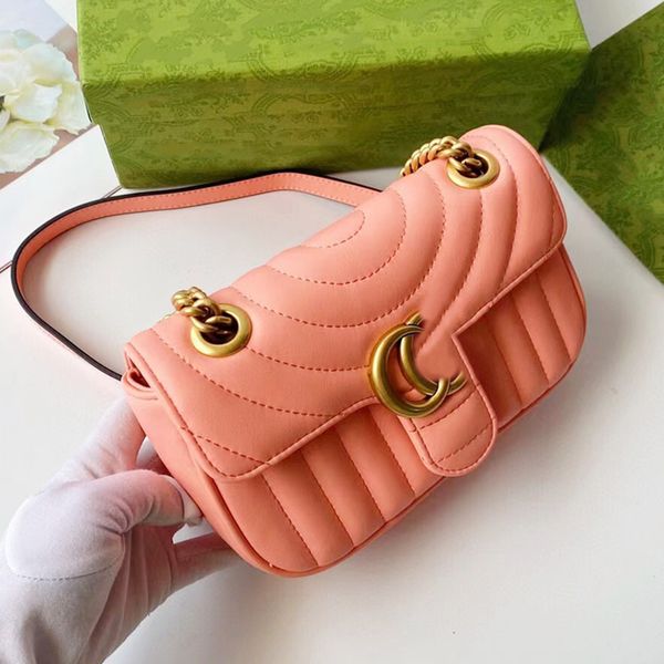 

designer women's one shoulder bag fashion leather fan in the royal princess bag chain banquet bag with buckle hand bag with box