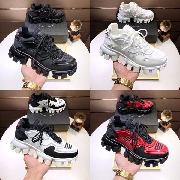 

designer casual shoes 19fw symphony black white sneakers capsule series shoes lates p cloudbust thunder trainers rubber low platform sneaker