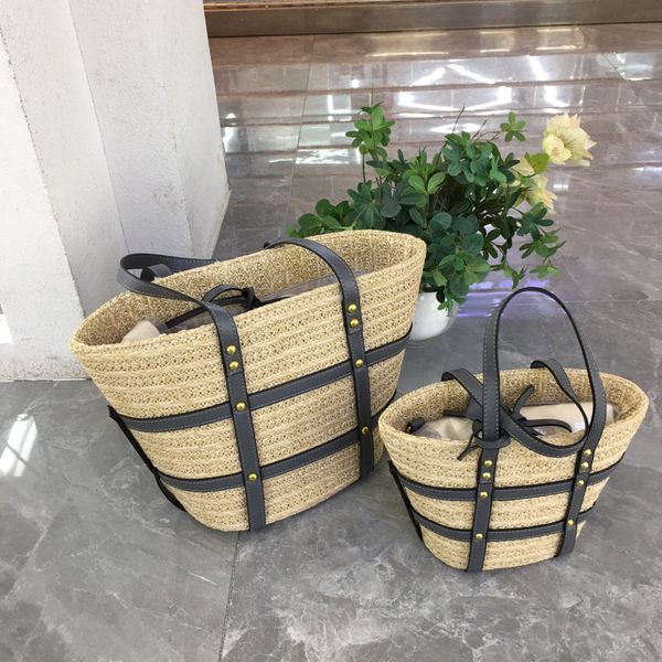 

7a quality womens handbags waterproof beach travel bag luxury rive gauche basket tote designer bags mens wallet linen clutch shoulde bags we