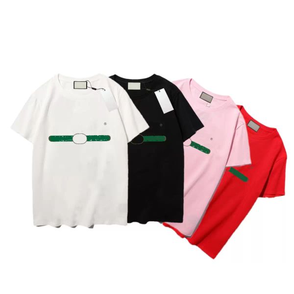 

mens t shirt designer shirt technical printing short sleeve casual breathable sweatshirt letter-printed pure cotton lovers' same clothi, White;black