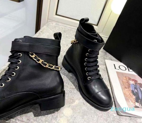 

2022 boots elastic chelsea boots outdoor desert boots fallwinter size 3541 belt box1342468, Black