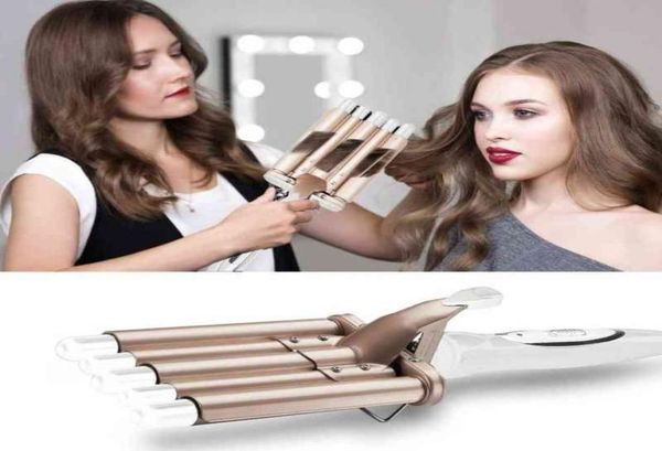 

nxy curling irons hair crimper curling iron ceramic crimpers wavers curler wand fast heating five 5 barrels waver tools for all ty3045827