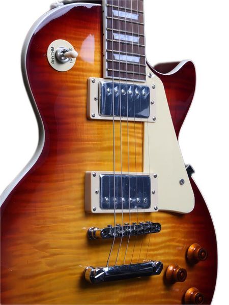 

custom shop 1959 r9 tiger flame electric guitar standard 59 electric guitar369