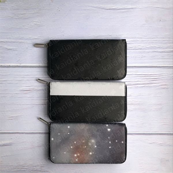 

designer wallets fashion flowers zipper luxurys men women leather bags classic letters coin purse original box card holde leather bags, Red;black