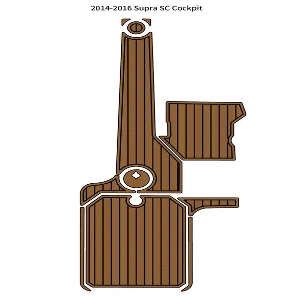 

2014-2016 supra sc cockpit mat boat eva foam teak deck floor pad self adhesive