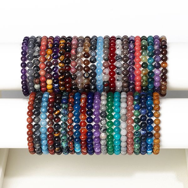 

reiki natural stones beads bracelets women energy lapis lazuli agate quartz bracelet men healing chakra yoga jewelry pulsera, Black