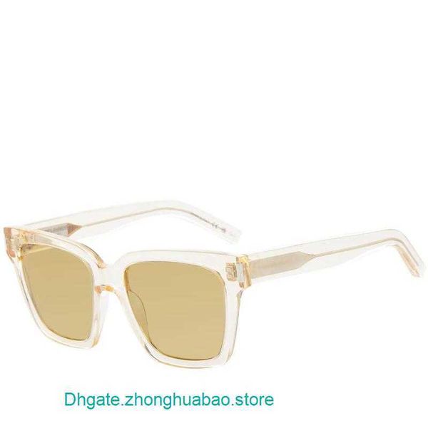 

designer y s l sunglasses for men and women sl 507 women's square transparent frame fashion, White;black