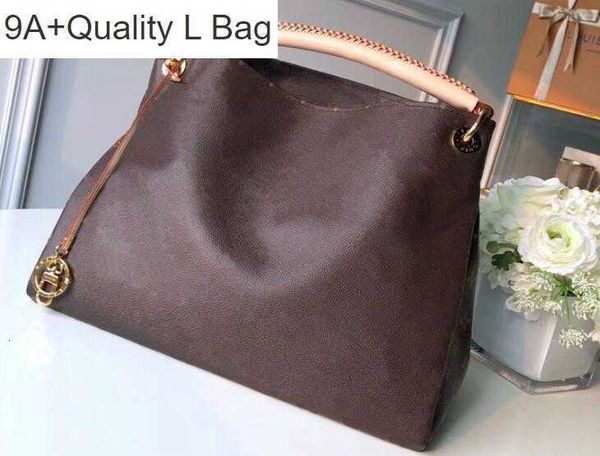 

2023 new 9a bag m44869 41cm artsy momogran canvas totes handbags,come dust bag,ing, Black
