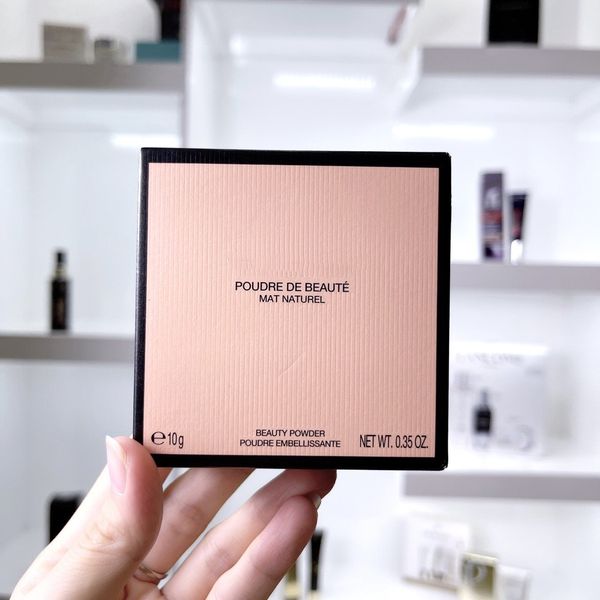 

brand pressed powder makeup beauty foundation mat nature with handbag pouder de beaute embellissante