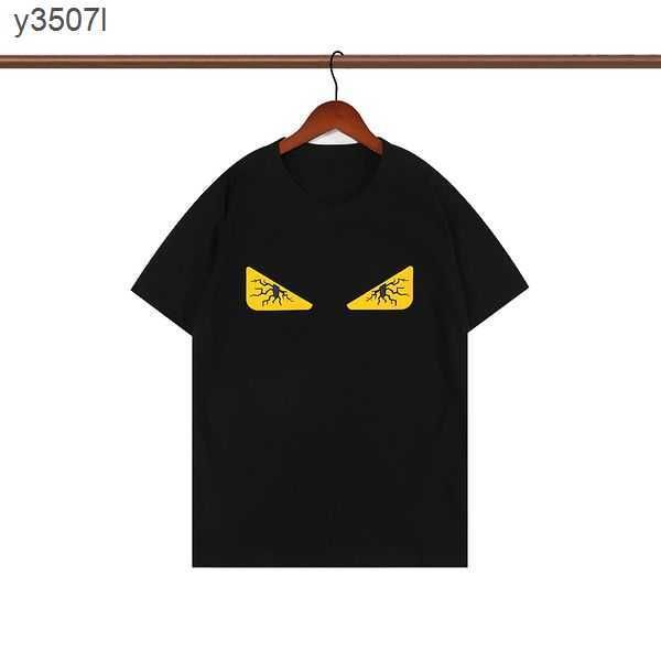 

summer mens womens t shirt designers for men eye letter polos embroidery tshirts clothing tshirts short sleeved tshirt large size tees v3hk, White;black