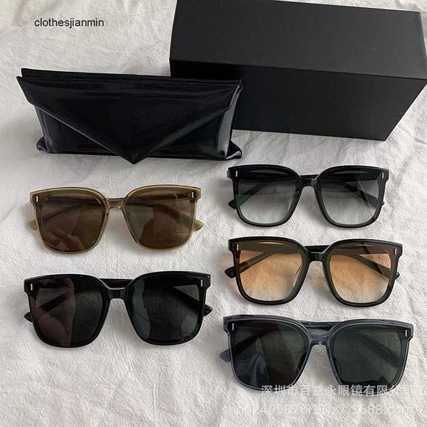 

2023 luxury fashion sunglasses factory% 80 retail new style gm sunglass fashion net red women's square anti ultraviolet, White;black
