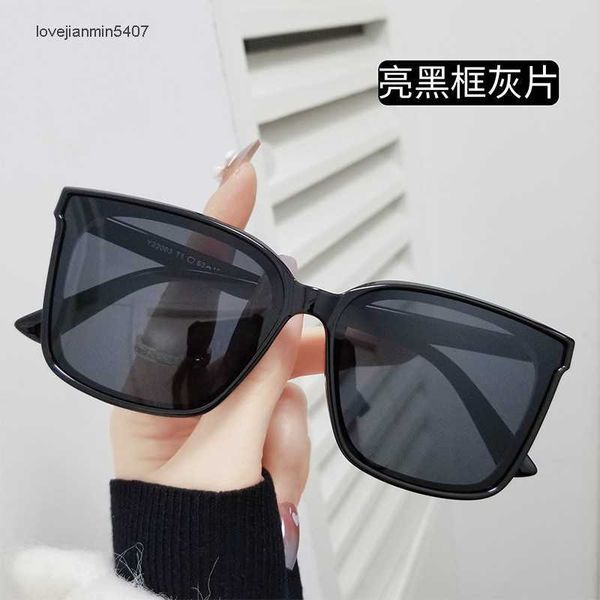 

2023fashion sunglasses 60% retail2022 new gm sunglass for men and women with a trendy feel. in square brown uv ristant polarized, White;black