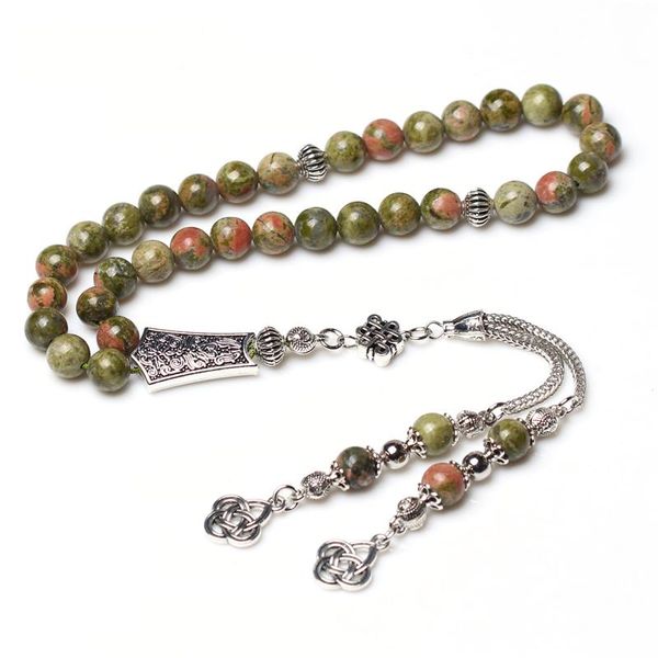 

bangle islam prayer beads 33 marine agate natural stone tasbeeh misbaha, Black