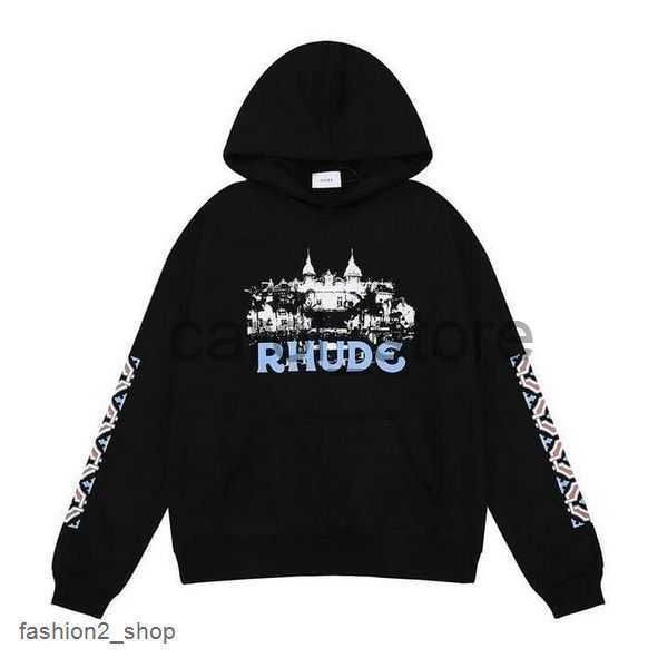 

mens hoodies sweatshirts mens hoodies sweatshirts designer mens hoody hooded sweatshirt felpa uomo niche fashion brand sudadera autumn winte, Black