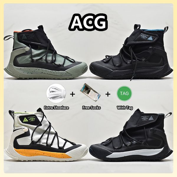 

acg mountain hiking shoes for men and women black white brown green blue grey army green pewter orange outdoor trainers for mens and womens