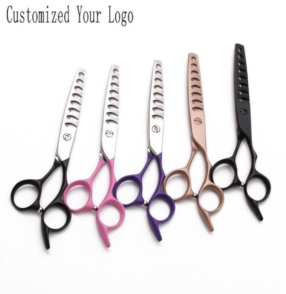 

hair scissors 6quot 17cm stainless customized logo hairdresser039s salon cutting shears thinning professional c91228805289