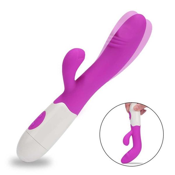 

30 speed spot women dildo toy vibrator vaginal clitoral massager female masturbator toys for women 75% off outlet online sale
