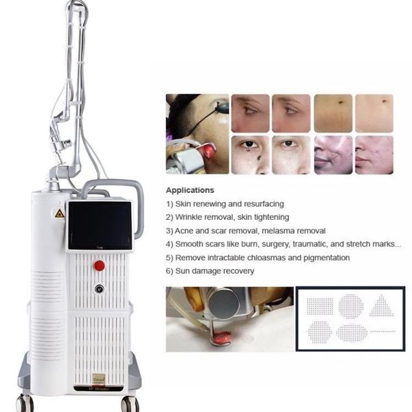 

high-end instruments resurfacing offers fractional co2 laser therapy cost deskco2 laser skin regeneration equipment machine, Black