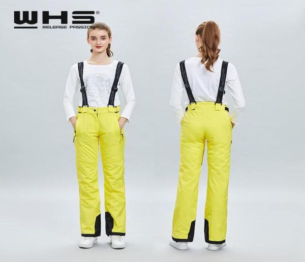

winter warm women039s ski pants sports outdoor windproof waterproof belt fashion products skiing2196432
