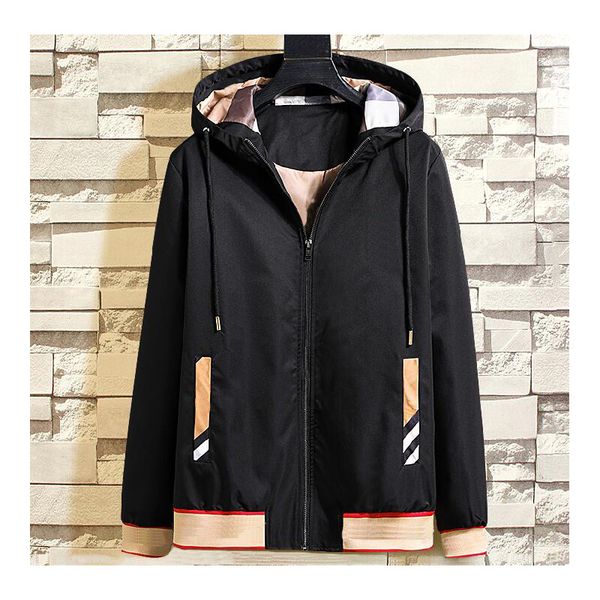 

fashion men womens hoodies sweater jackets with zipper women slim hoodie sweatshirt brands spring spring and autumn luxury women mens cotto, Black