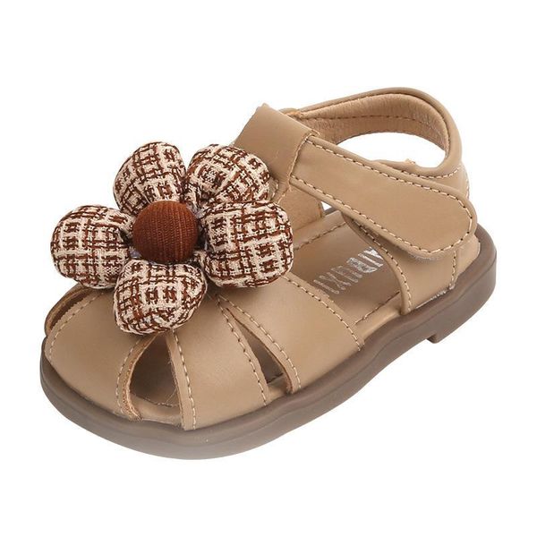 

first walkers kids shoes toddler baby sandals footwear child summer temperament girls princess flower f10082