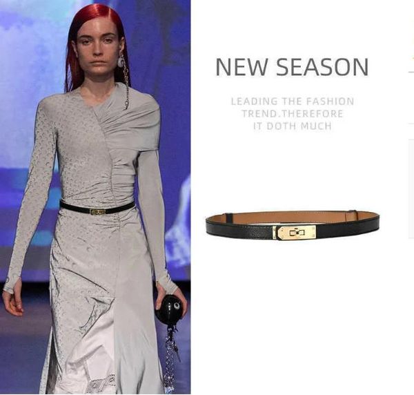 

popular 524 women's leather thin belts fashion decorative belt kellys dresses small suits formal must-have multiple caarqweq, Black;brown